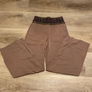 Wide leg dress pants